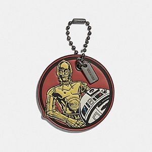 STAR WARS X COACH C-3PO AND R2-D2 HANGTAG
